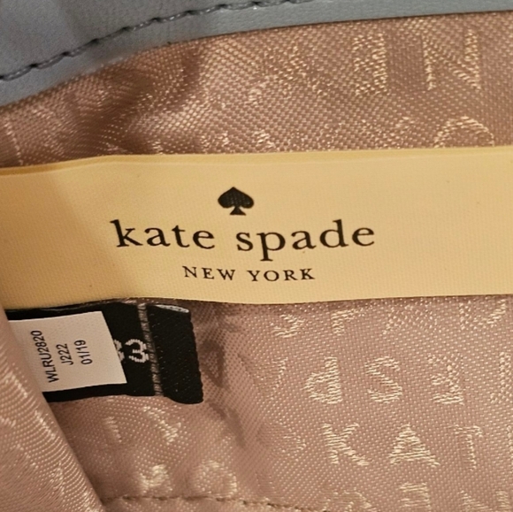 Kate Spade Grove Street Carli Blue Dawn Satchel And Wallet - Picture 4 of 7